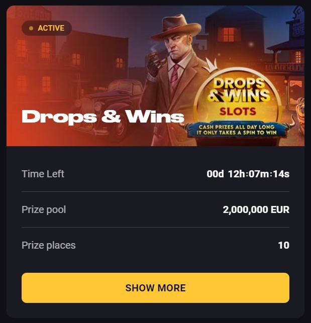 SlotsMines Casino Tournaments