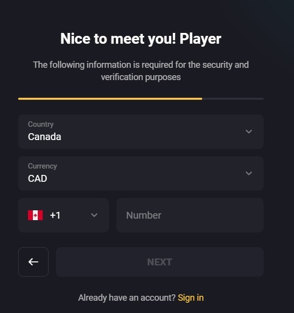 SlotsMines Casino Sign Up